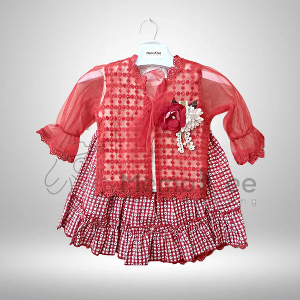 Girls Super Premium Gorgeous 3 pcs Skirt Blouse