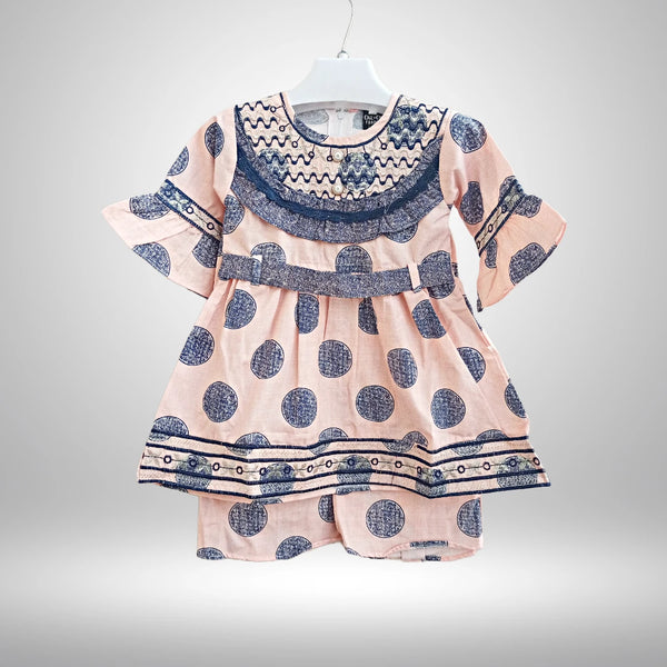 Girls Printed Cotton Suit